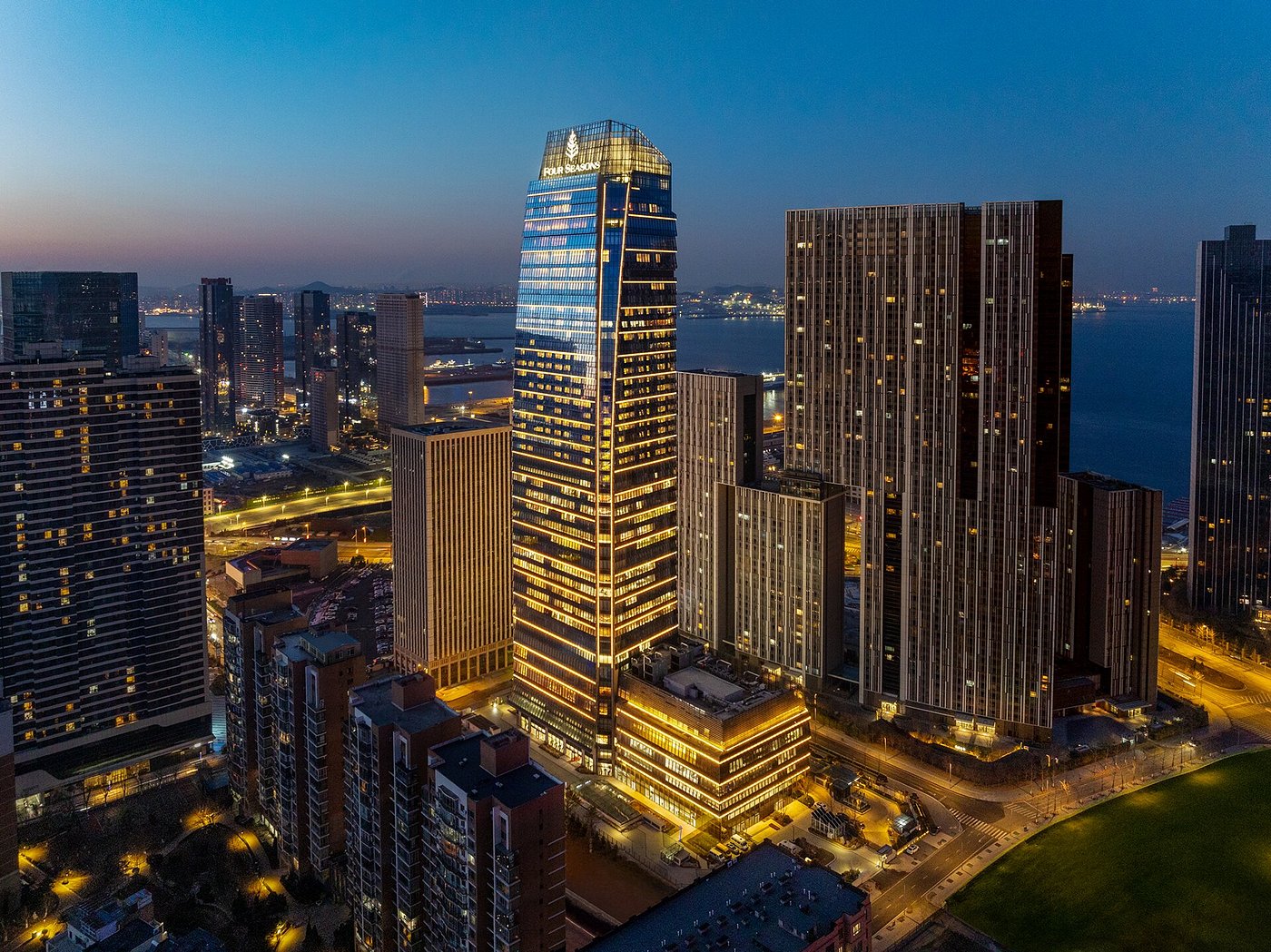 Four Seasons Hotel Dalian view 2