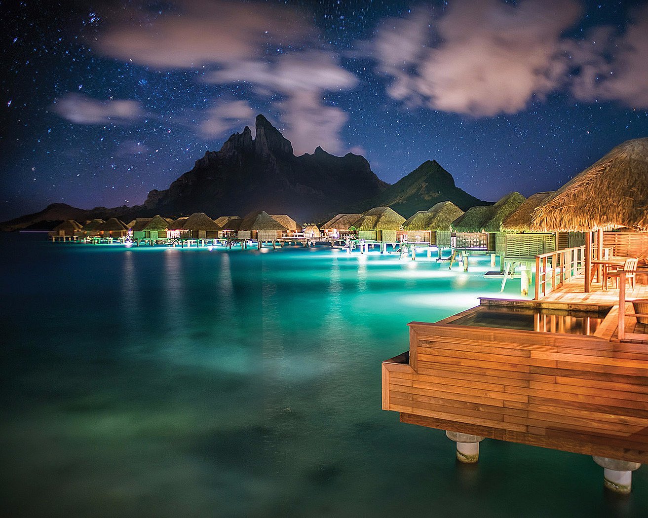 Four Seasons Resort Bora Bora view 2