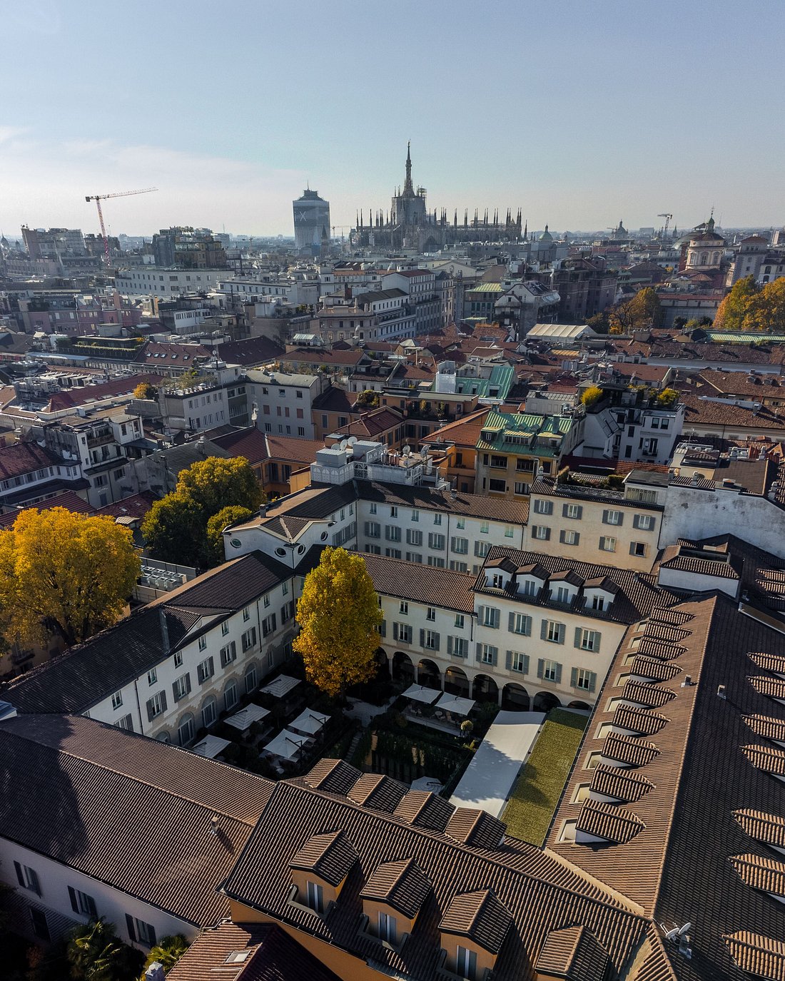 Four Seasons Hotel Milano view 2