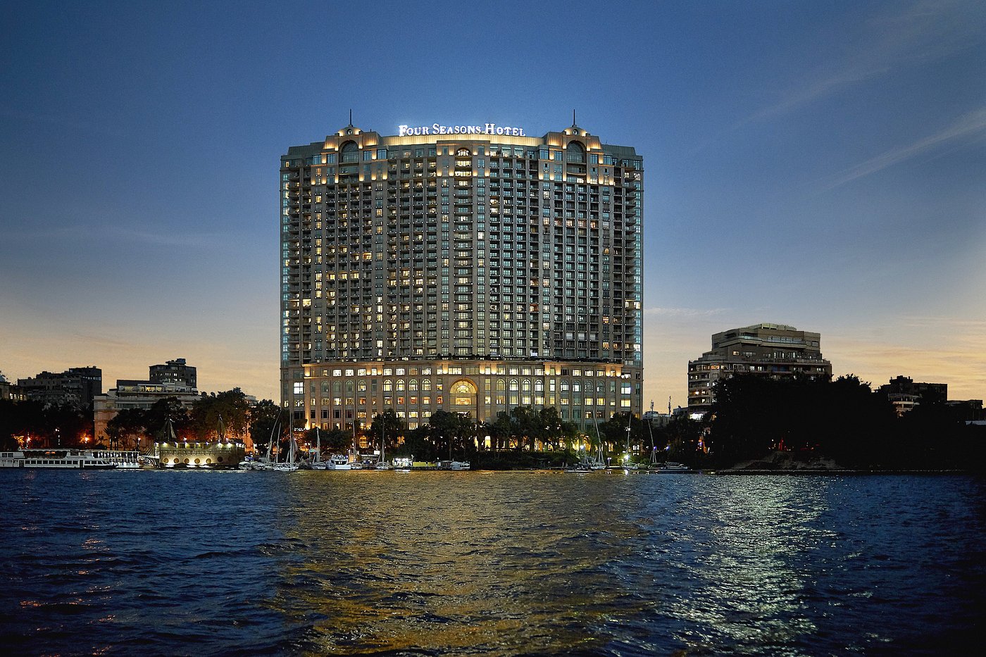 Four Seasons Hotel Cairo at Nile Plaza view 2