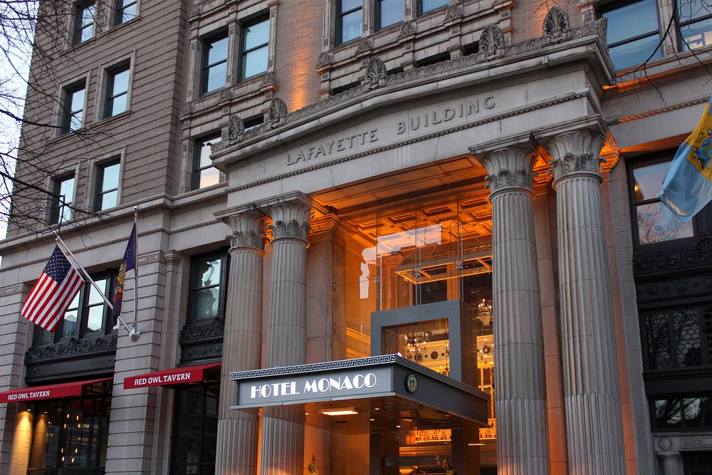 Kimpton Hotel Monaco Philadelphia view 2