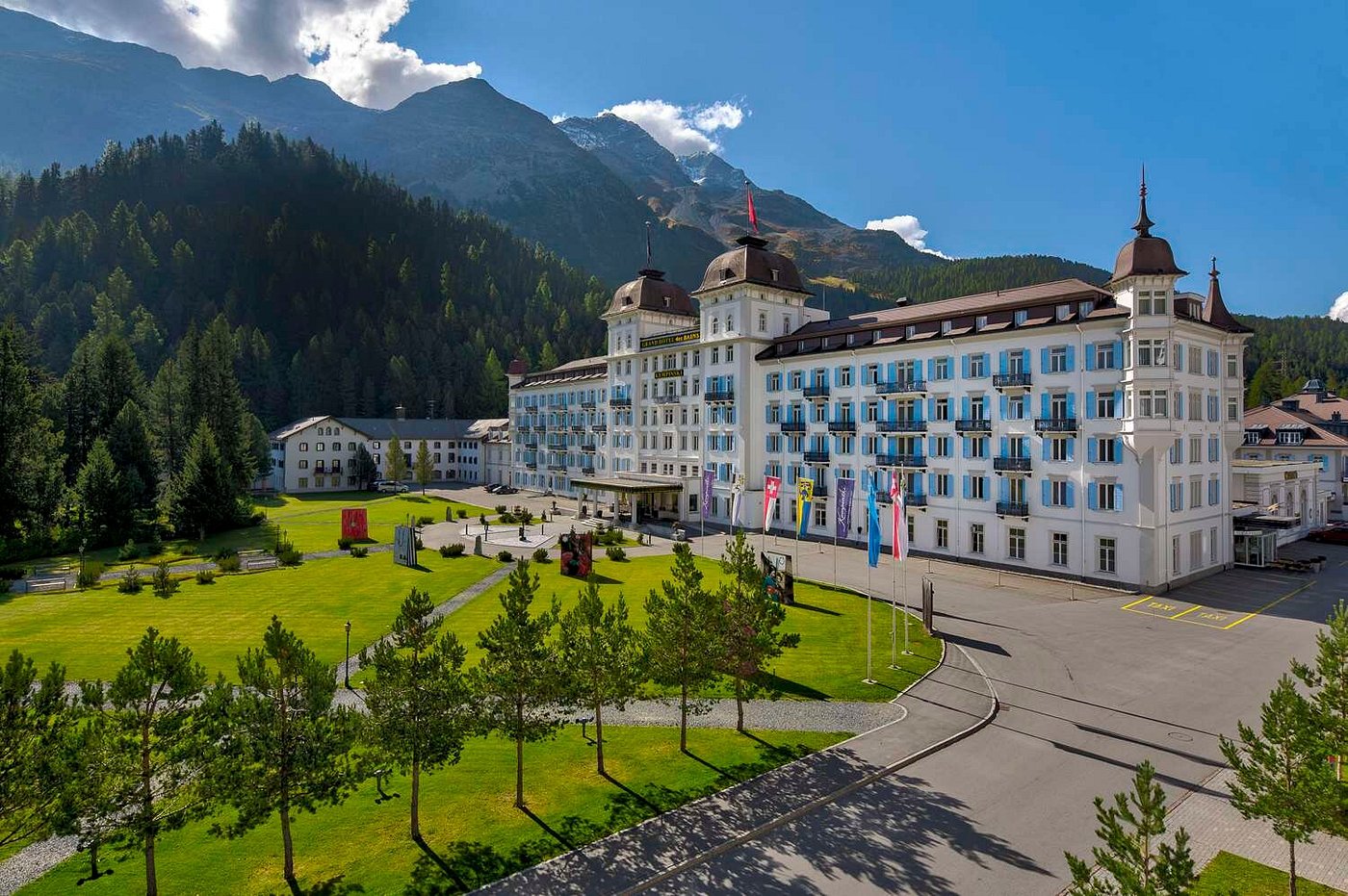 Grand Hotel Des Bains Kempinski St. Moritz view 2