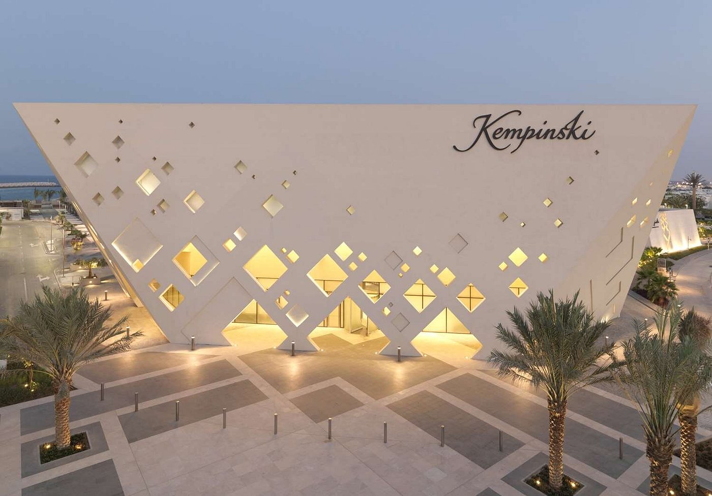 Kempinski Hotel Muscat view 2