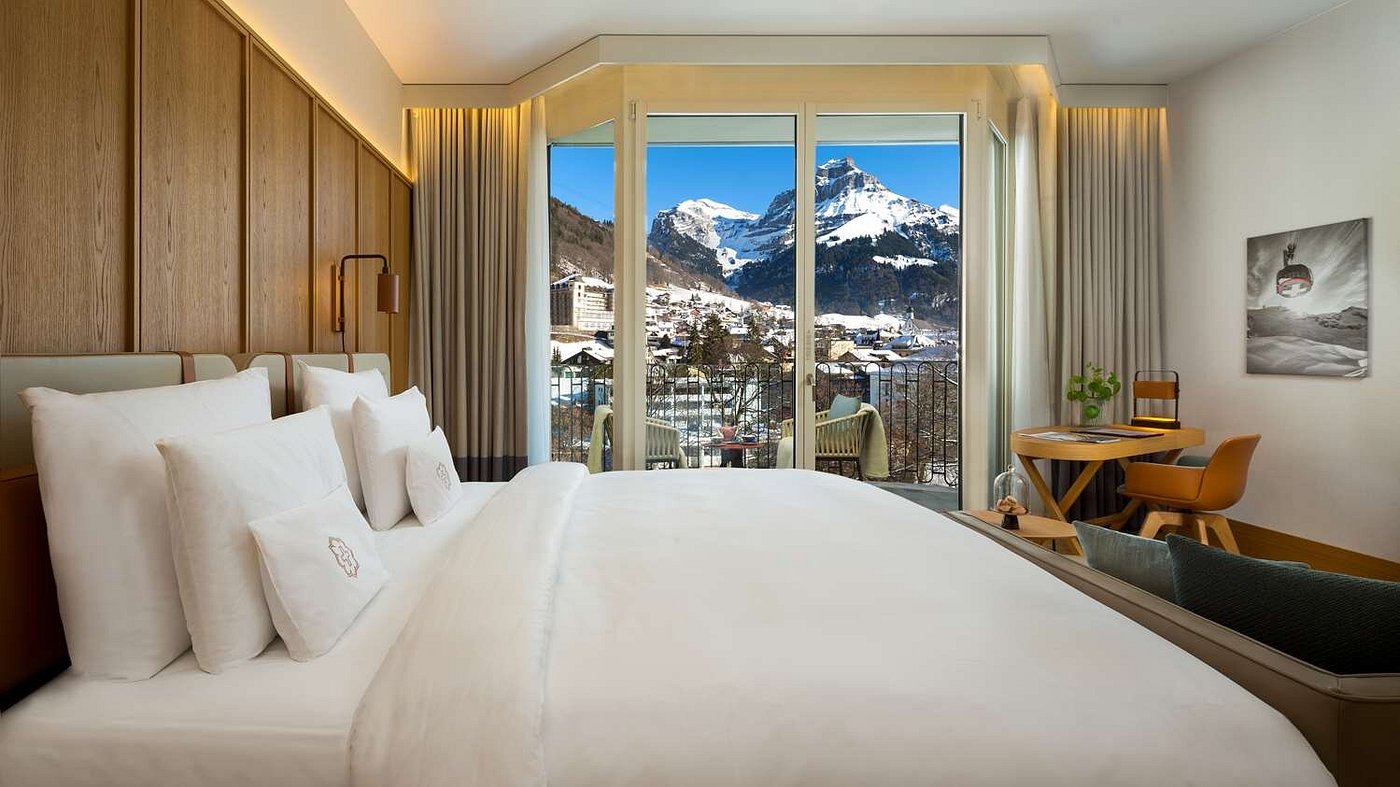 Kempinski Palace Engelberg Titlis - Swiss Alps view 3