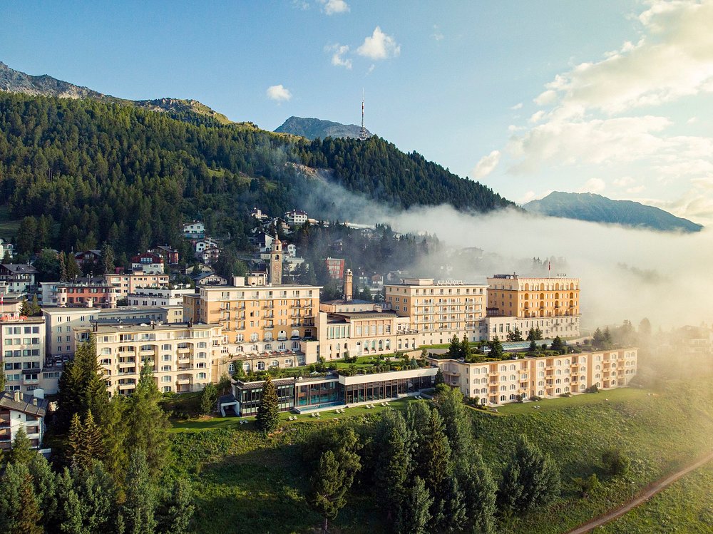 Kulm Hotel St. Moritz view 2