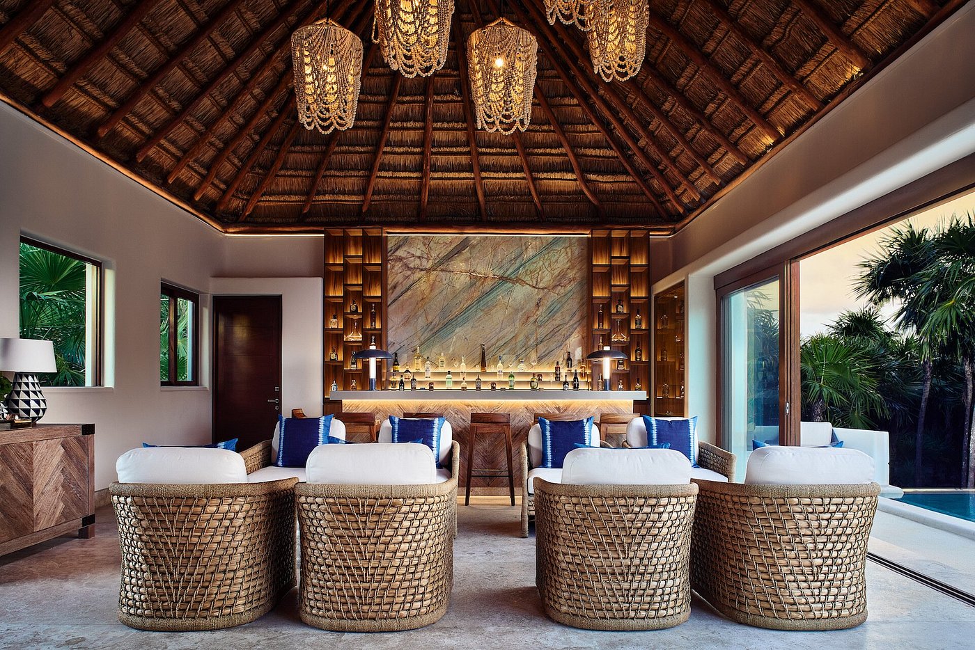 Casa Chablé Sian Ka'an Reserve South of Tulum view 2