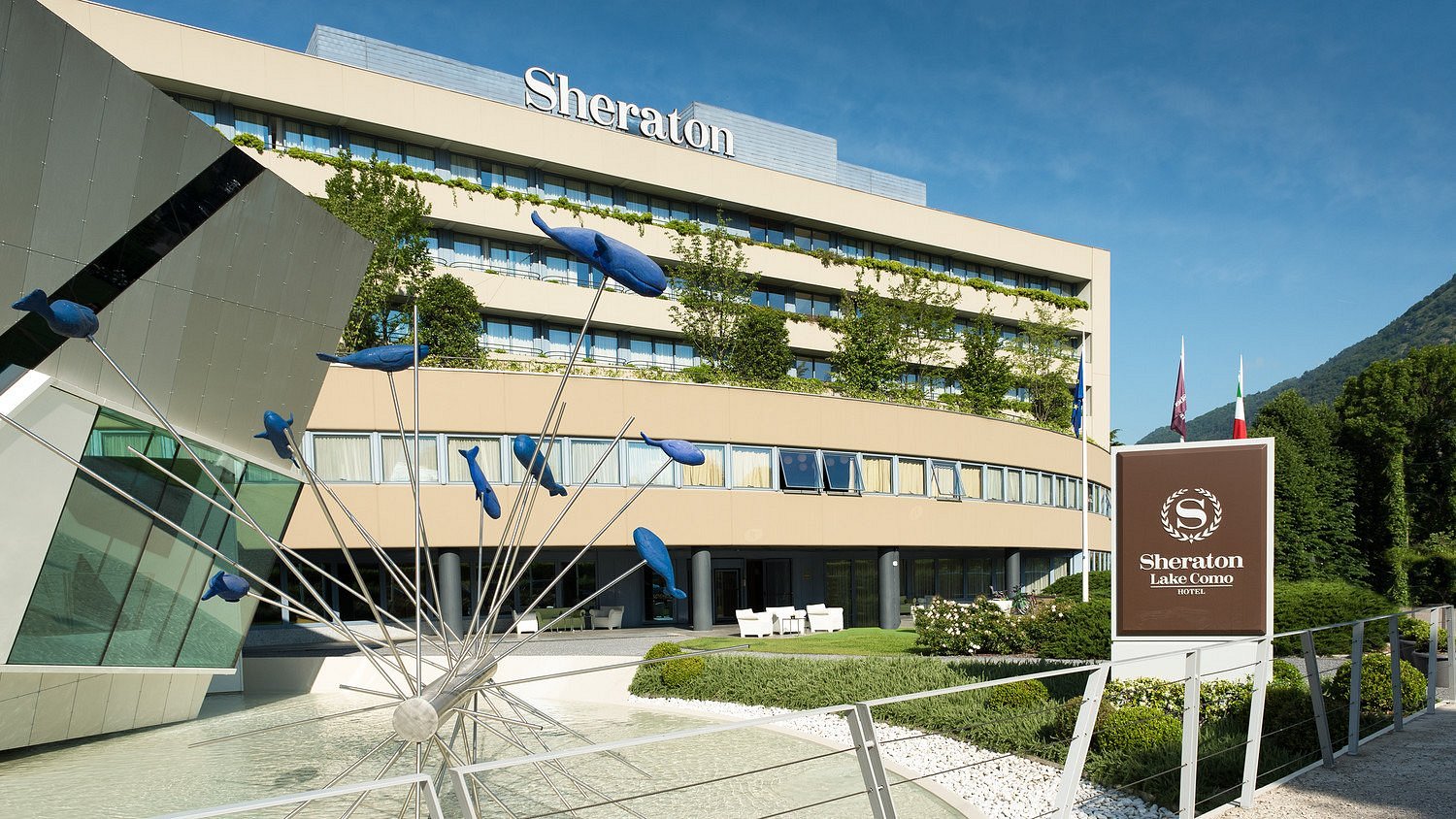 Sheraton Lake Como Hotel view 2