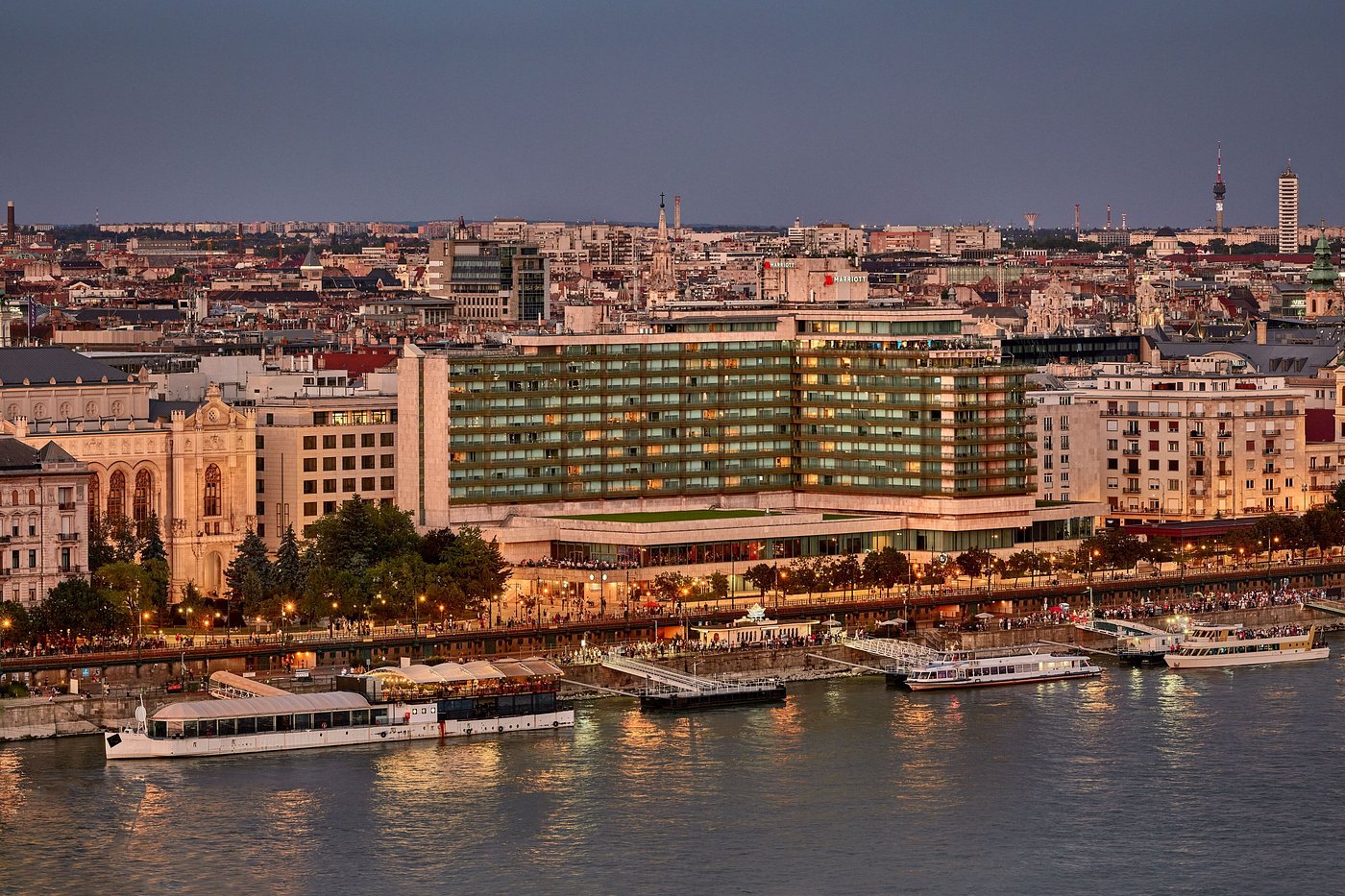 Budapest Marriott Hotel view 2