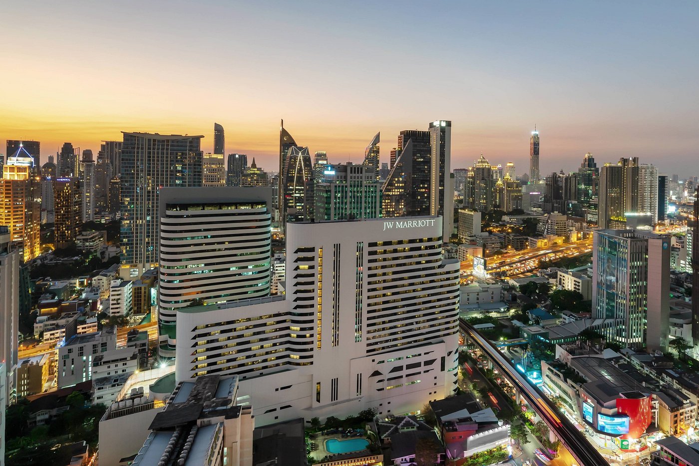 JW Marriott Hotel Bangkok view 2