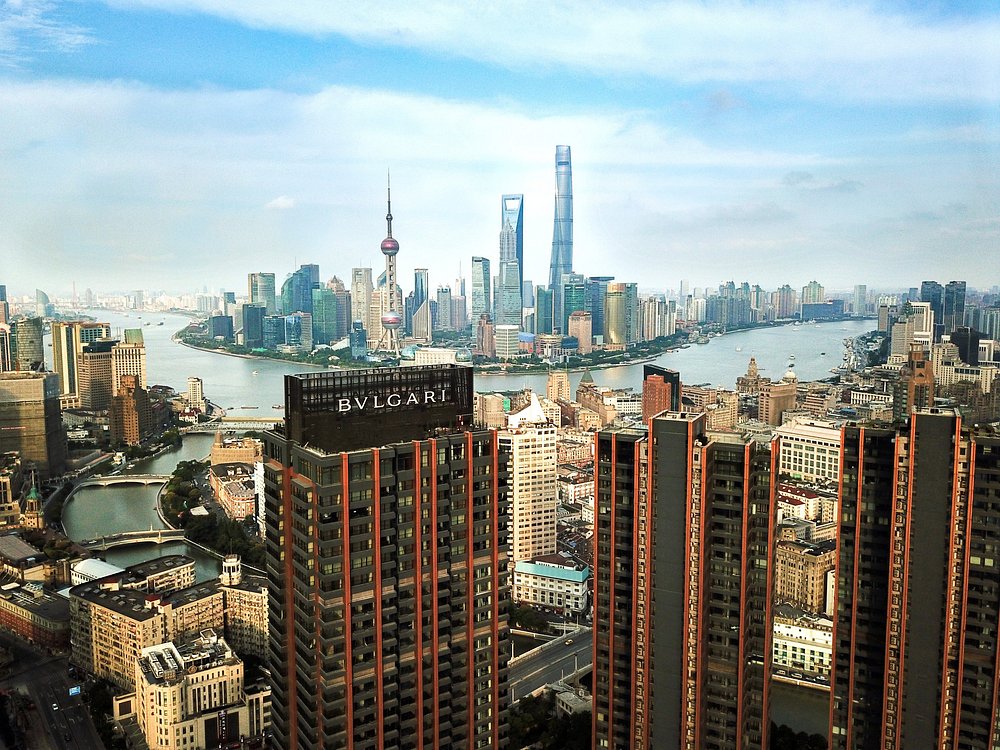 Bulgari Hotel Shanghai view 2
