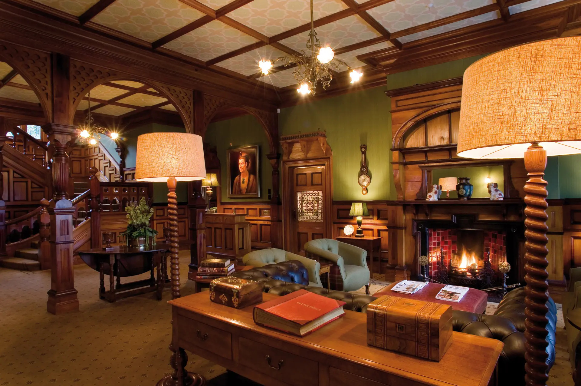 Otahuna Lodge view 2