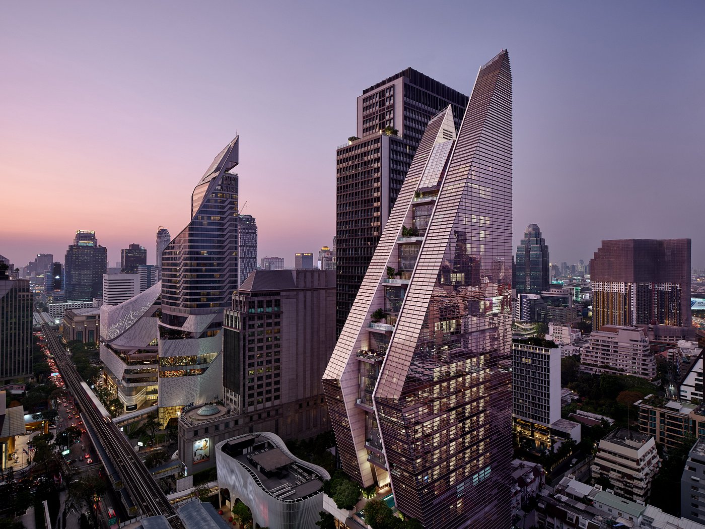 Rosewood Bangkok view 2