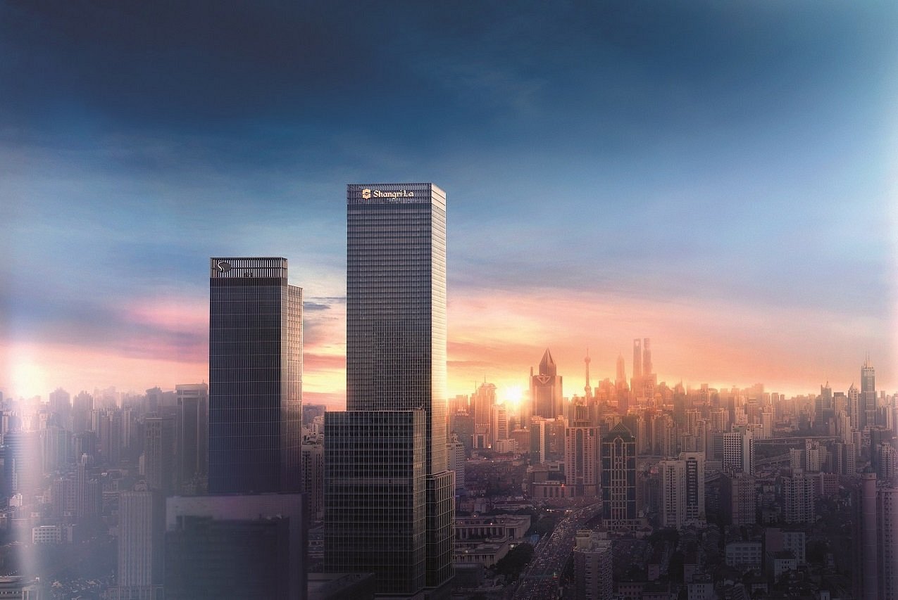 Jing An Shangri-La, Shanghai view 2
