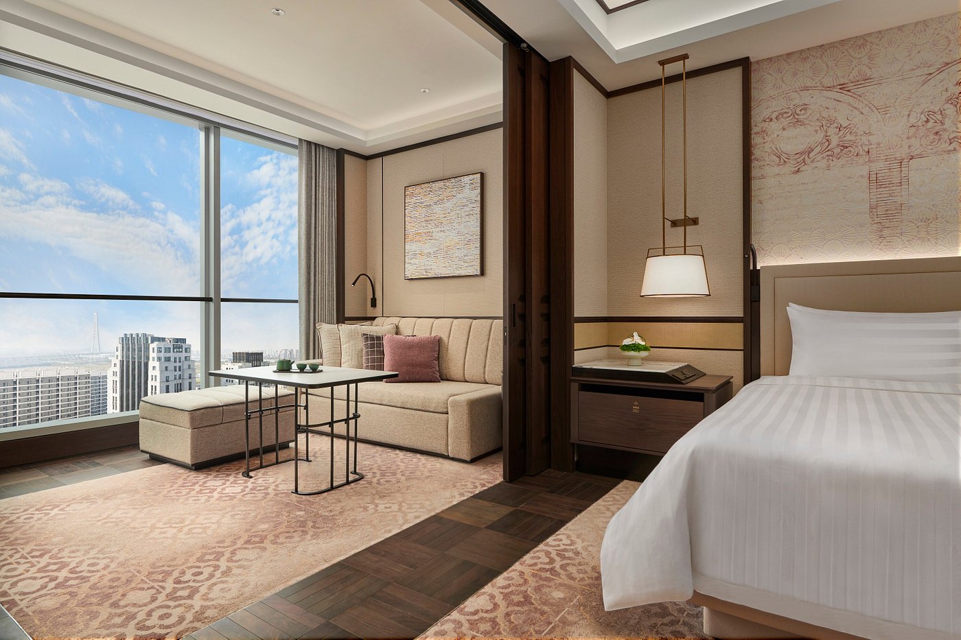 Shangri-La Qiantan, Shanghai view 4