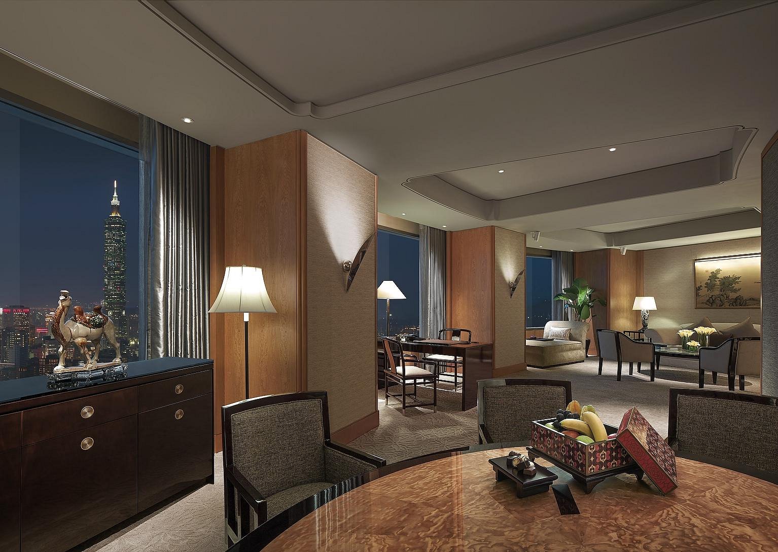 Shangri-La Far Eastern, Taipei view 4