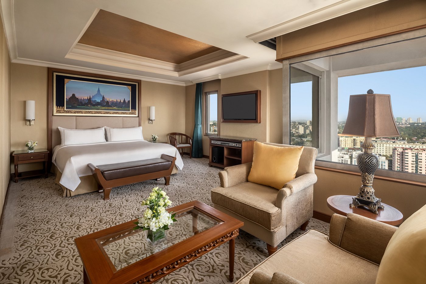 Sule Shangri-La, Yangon view 4