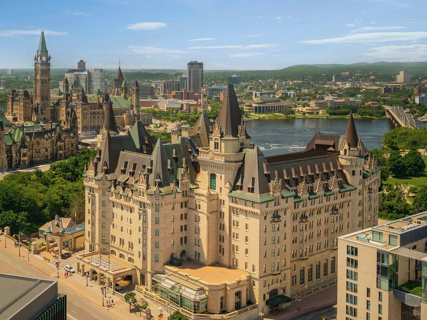Fairmont Chateau Laurier view 2