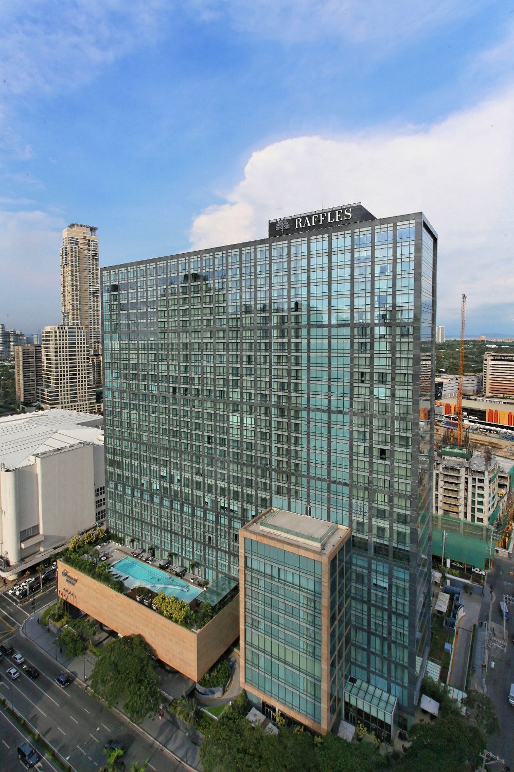 Raffles Makati view 2