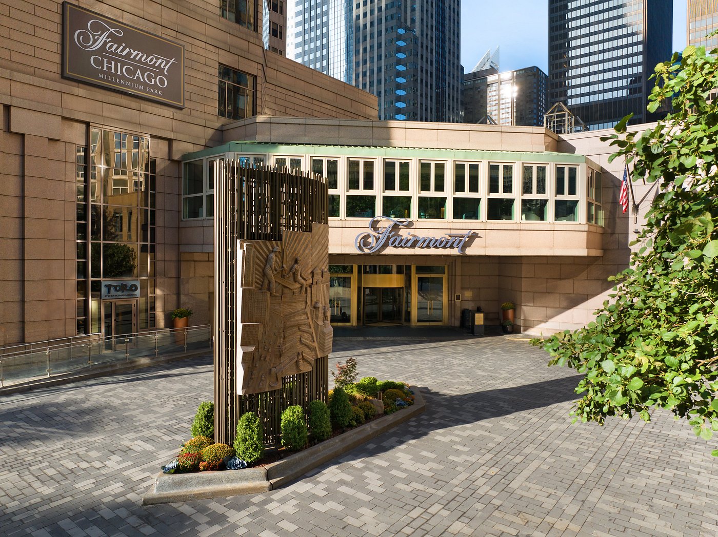 Fairmont Chicago Millennium Park view 2